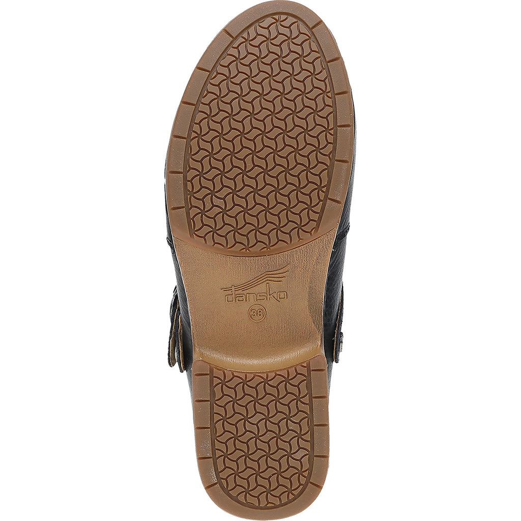 Dansko Millie Women's Open Back Clogs Black