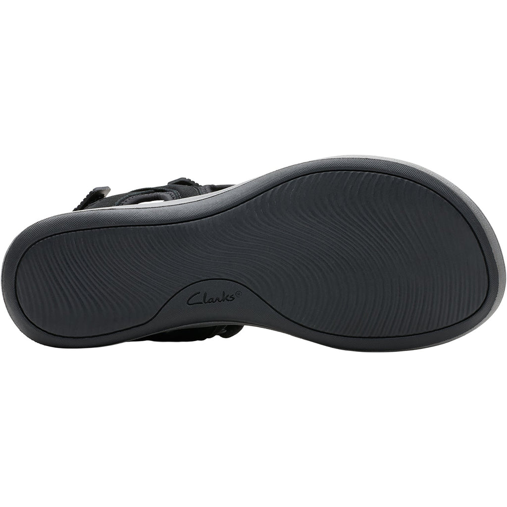 Clarks Mira Free Women's Outdoor Sandals Black Nubuck