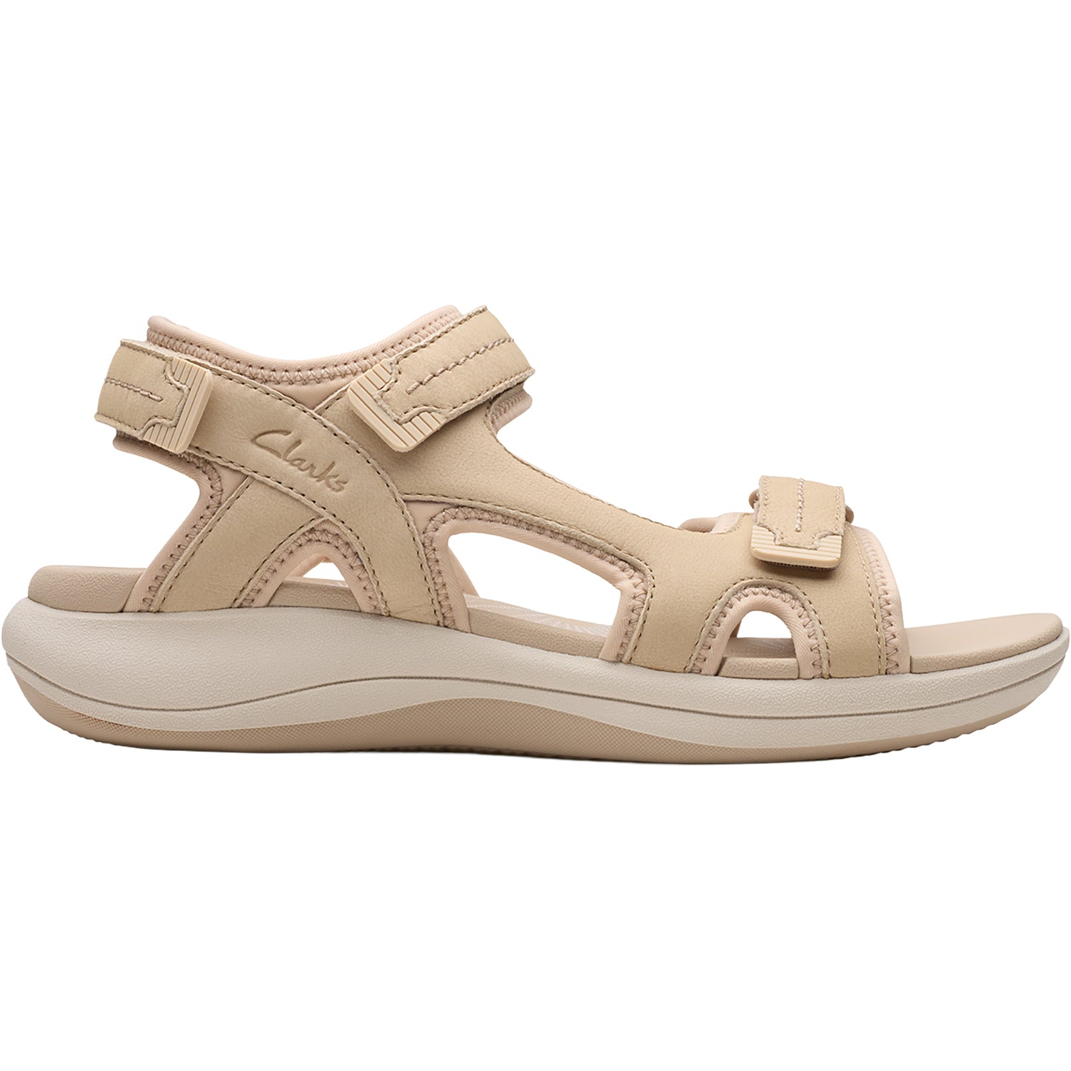 Clarks Mira Free Women's Outdoor Sandals Sand Nubuck