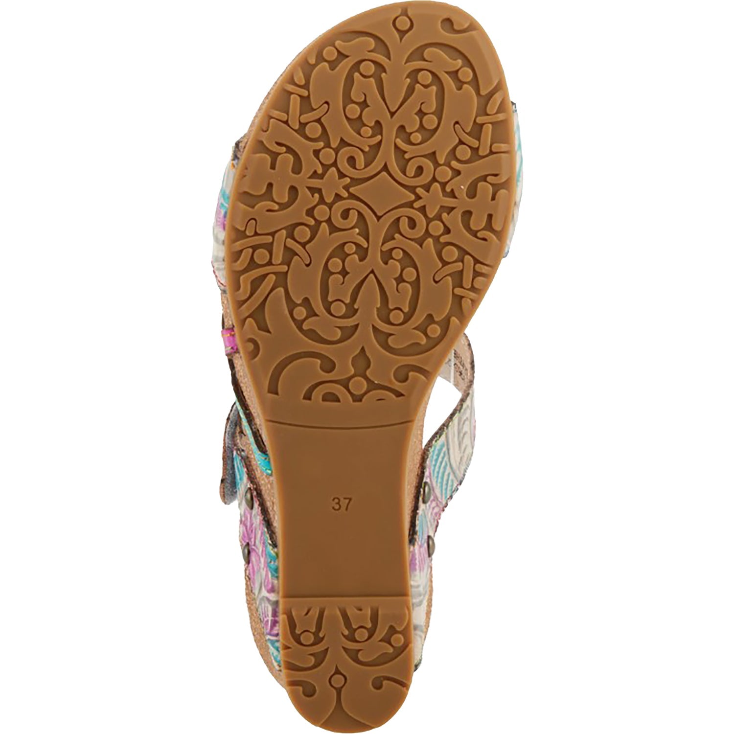 L'Artiste by Spring Step Moai Women's Sandals Grey Multi