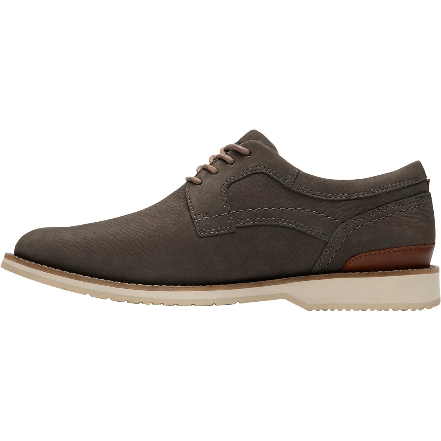 Clarks Monahan Plain Men's Dress Shoes Stone Nubuck