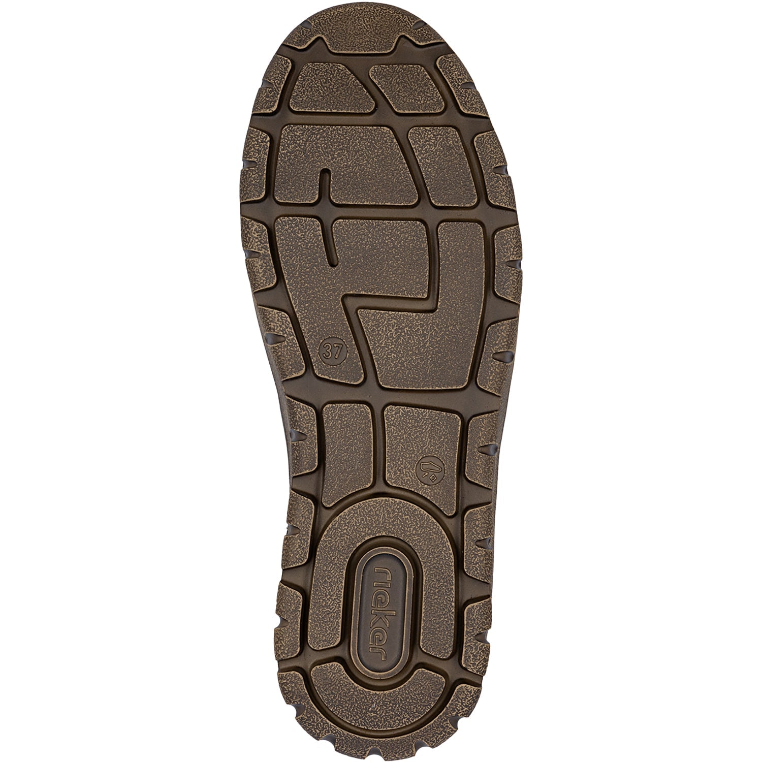 Rieker N1305-45 Women's Boots Basalt/Orange-Multi/Basalt
