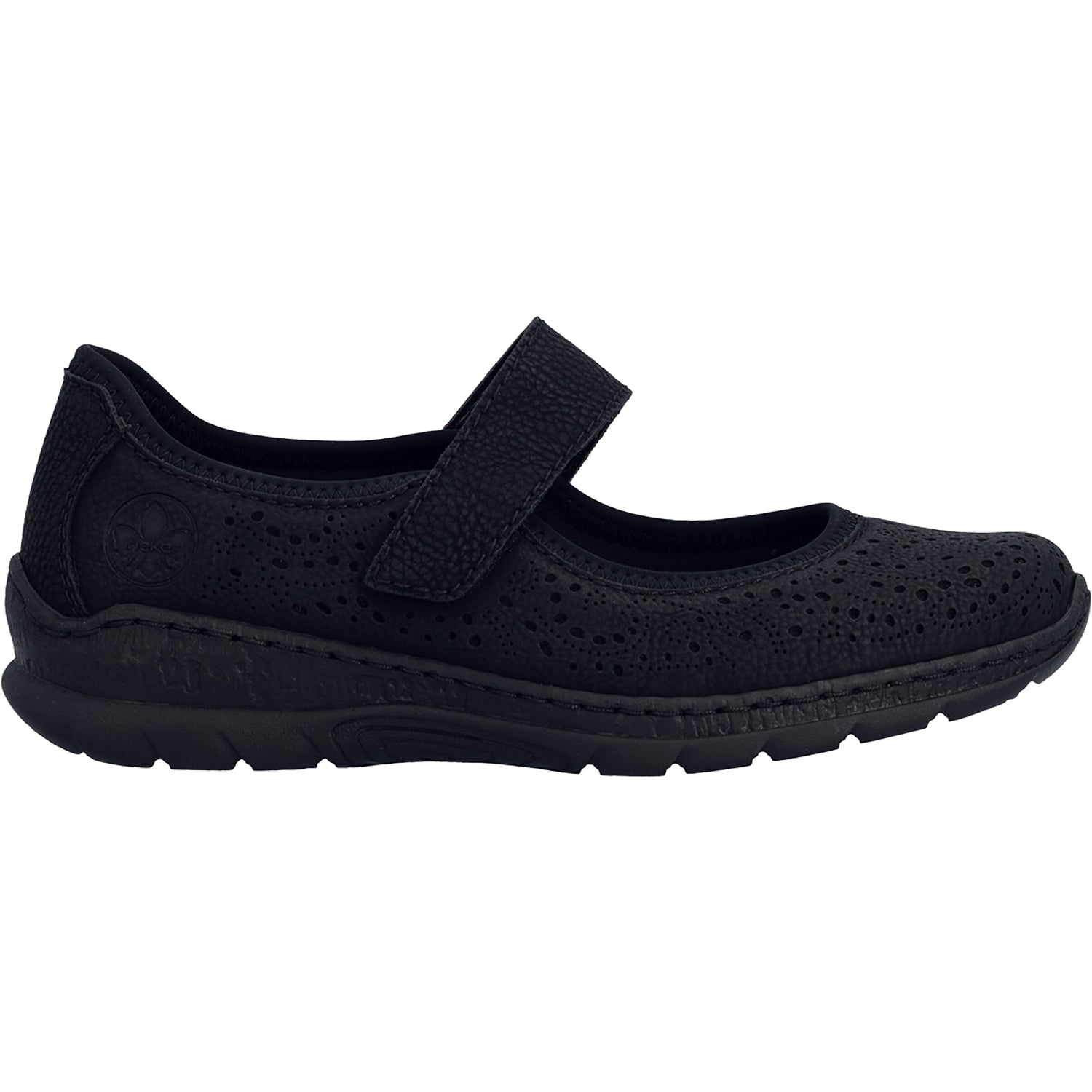 Rieker N4299-00 Nikita 99 Women's Mary Janes Schwarz/Schwarz/Schwarz