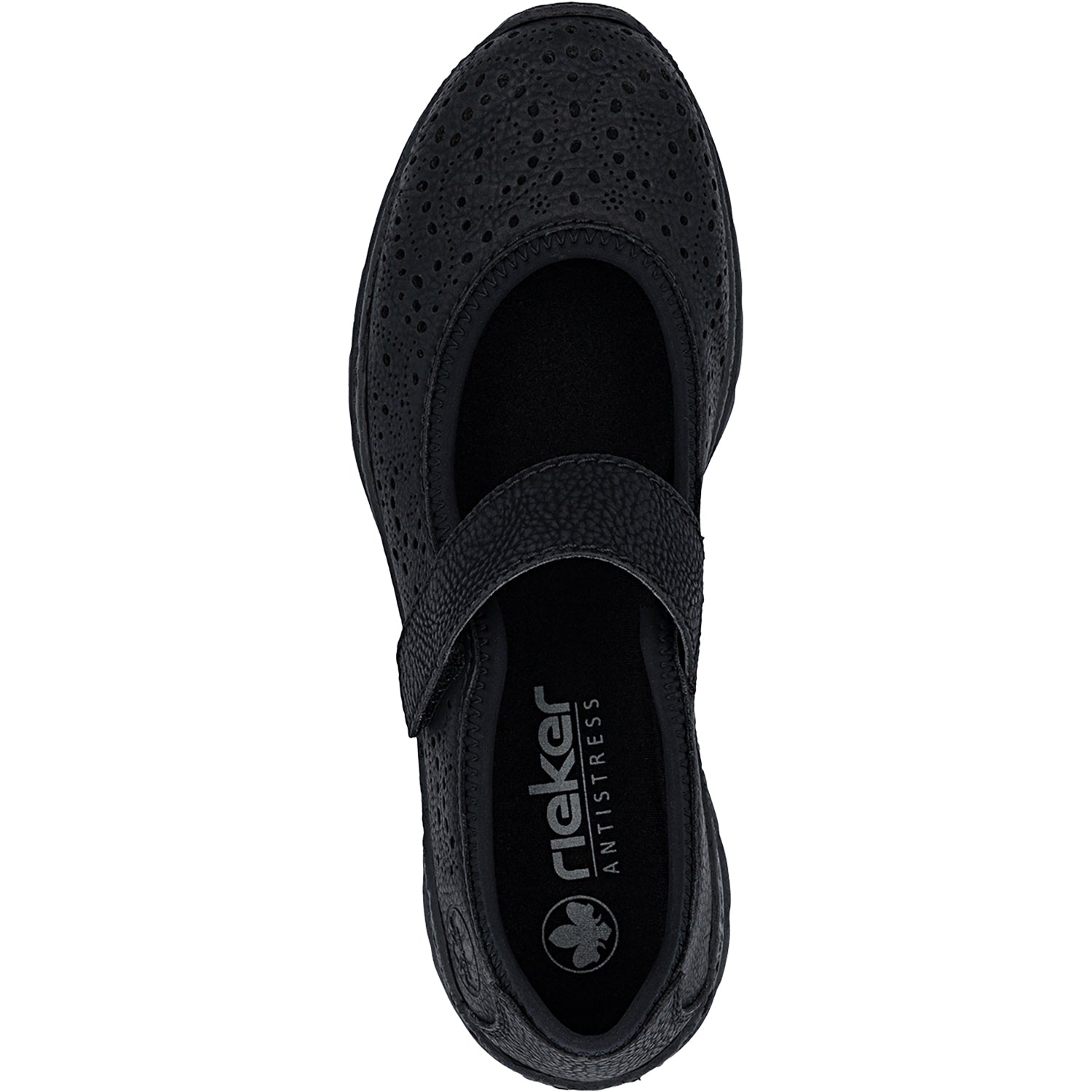 Rieker N4299-00 Nikita 99 Women's Mary Janes Schwarz/Schwarz/Schwarz