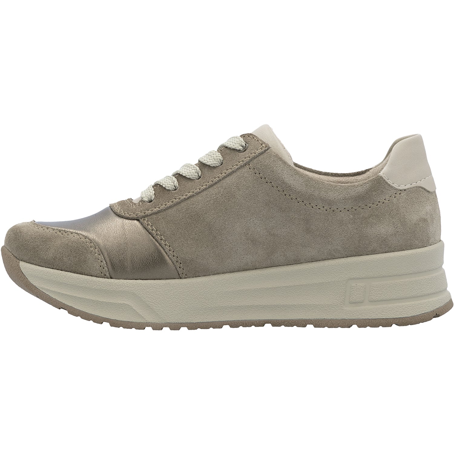 Rieker N8114-61 Doerte Women's Lace Up Shoes Merino/Bronze/Lehu/Bronze Leather