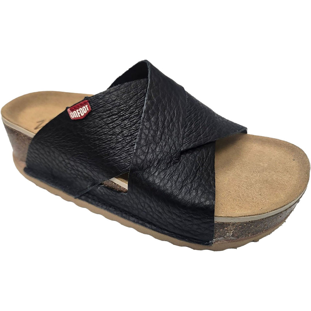 On Foot Naoshima 1113 Women's Sandals Black