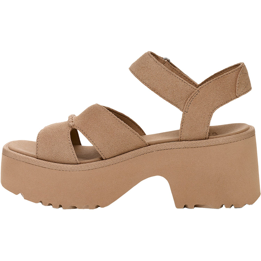 UGG New Heights Ankle Strap Women's Sandals Mustard Seed