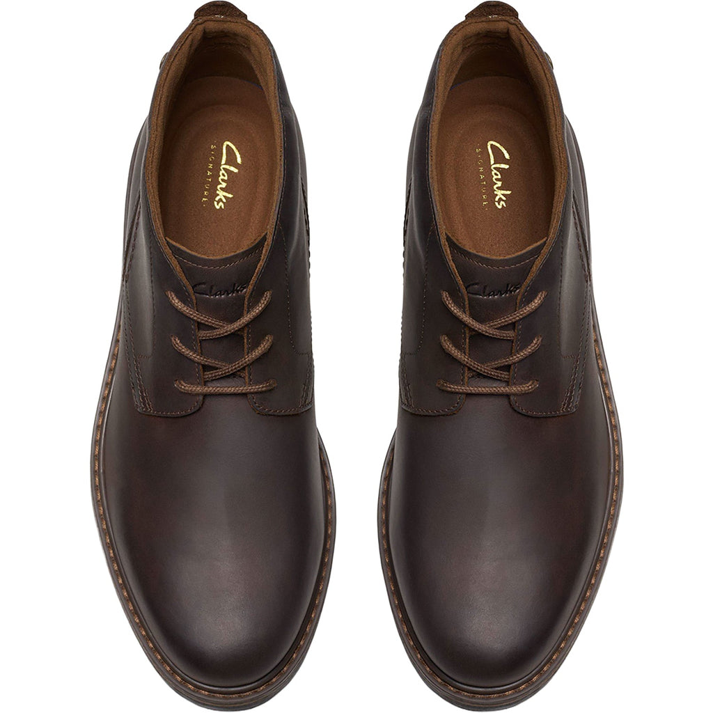 Clarks Newford Mid Men's Boots Beeswax Leather