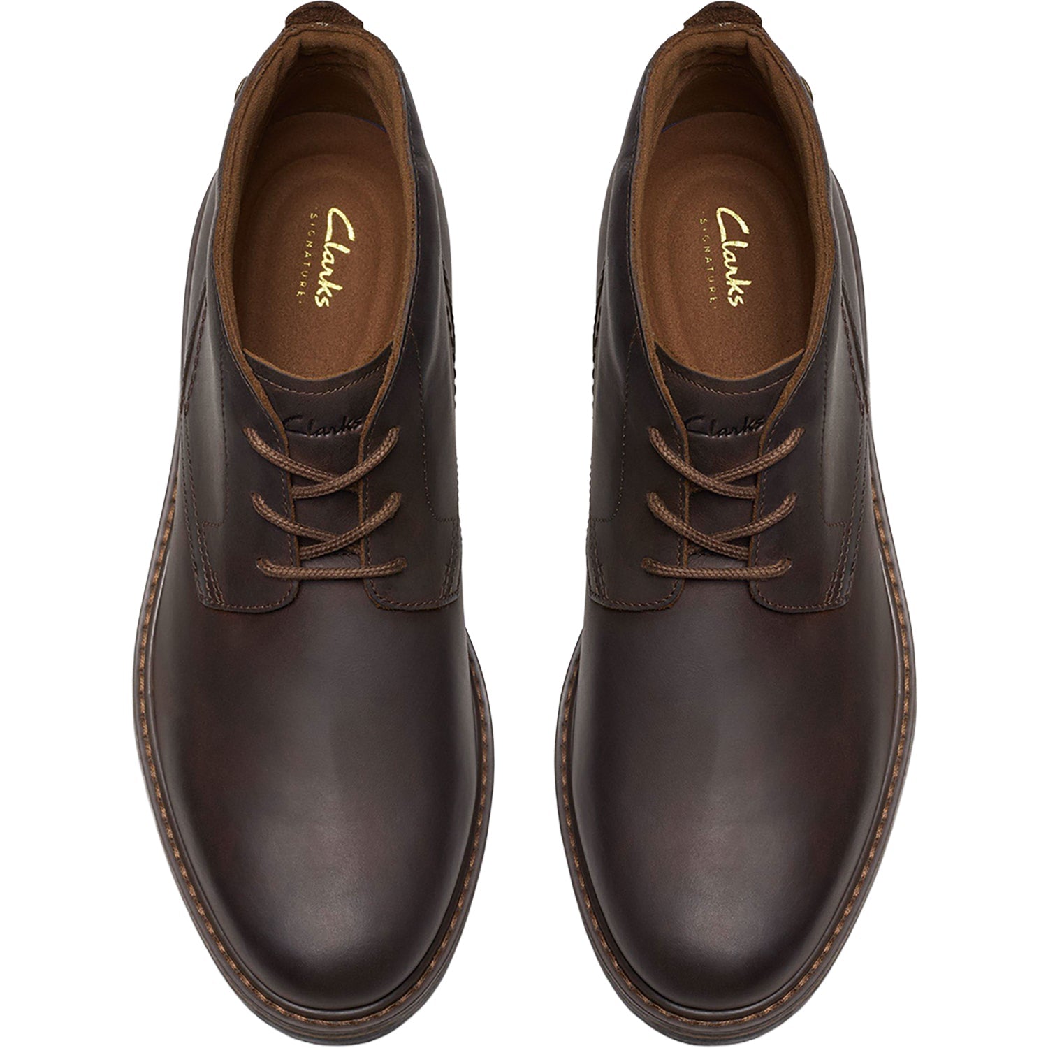Clarks Newford Mid Men's Boots Beeswax Leather