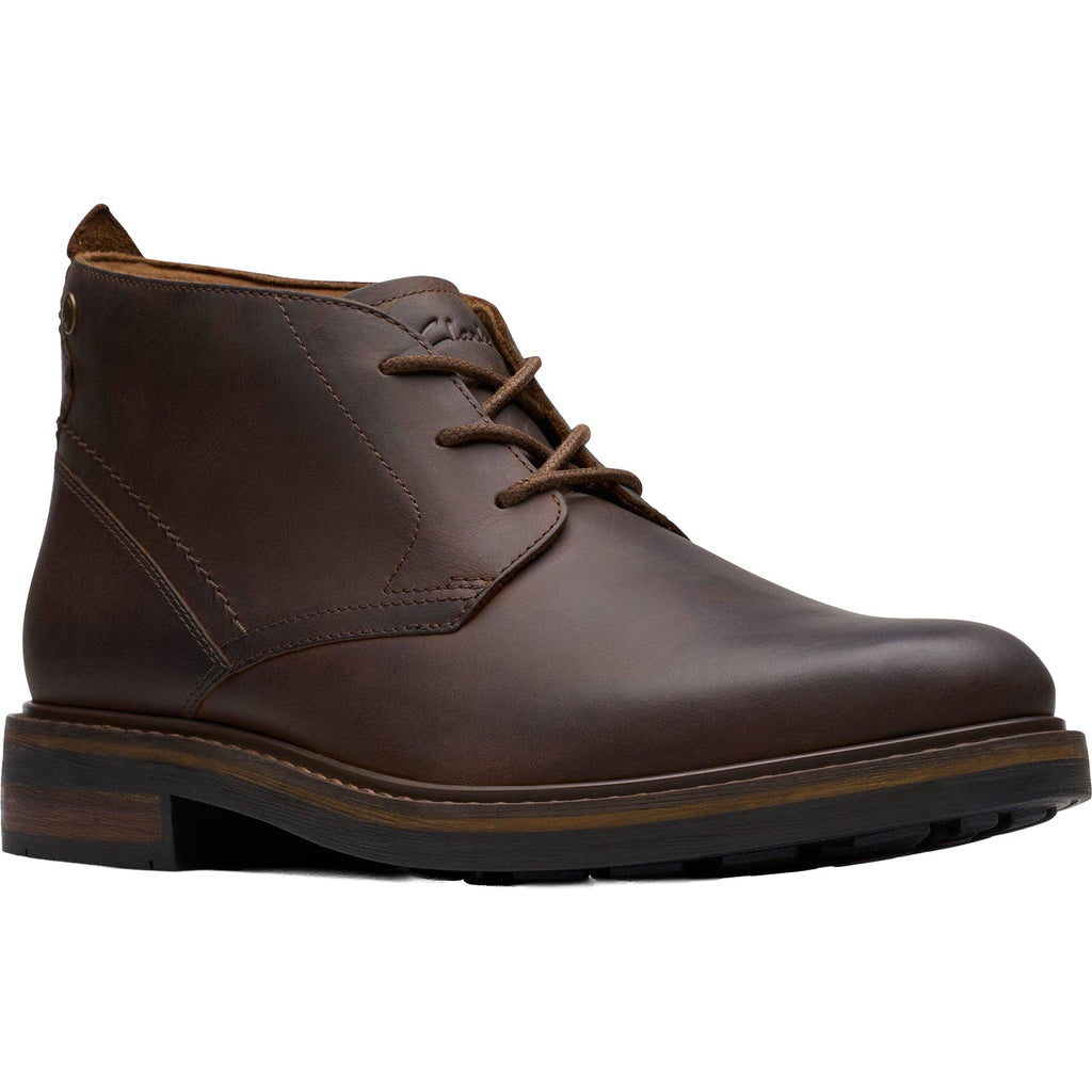 Clarks Newford Mid Men's Boots Beeswax Leather