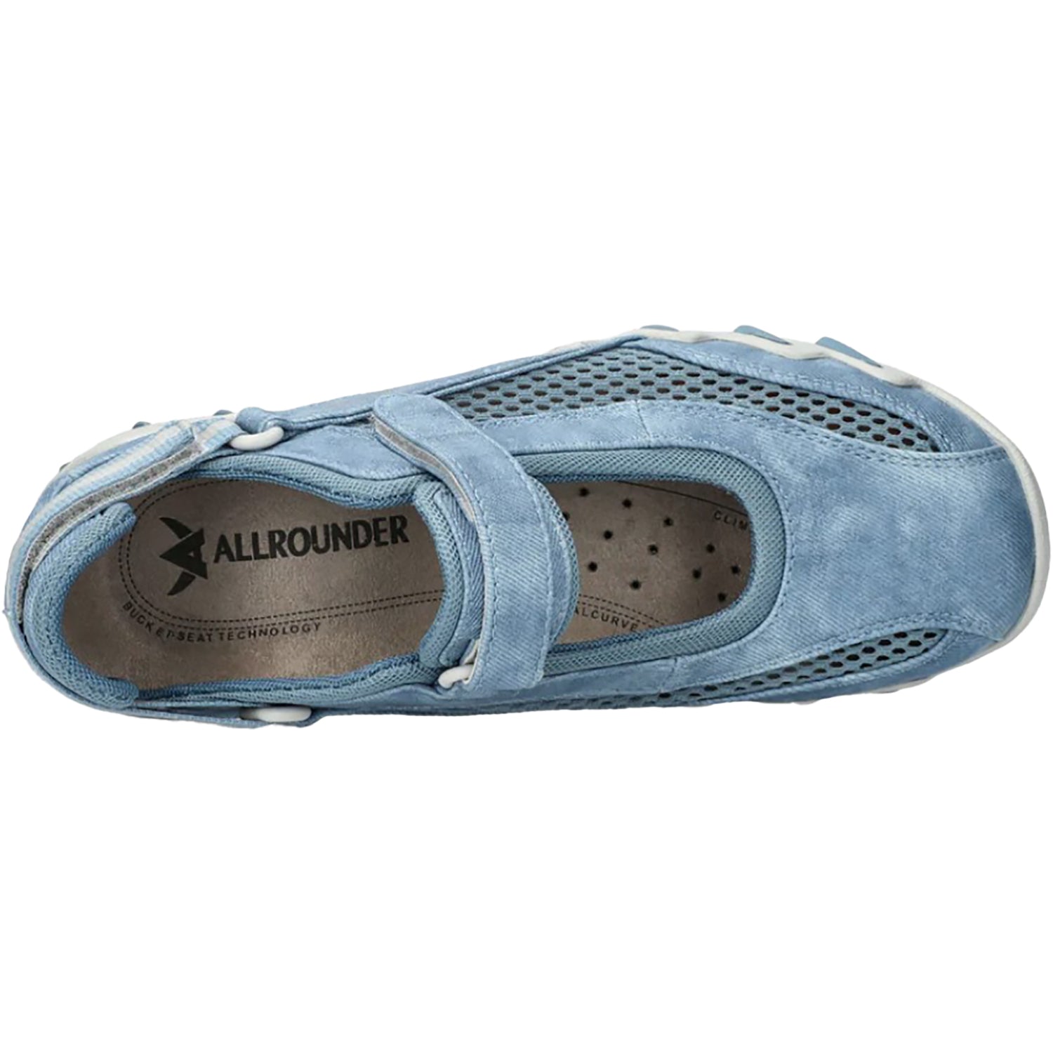 Allrounder by Mephisto Niro Women's Athletic Shoes Blue Heaven