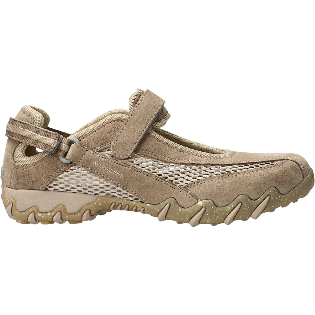 Allrounder by Mephisto Niro Women's Athletic Athleisure Trail Hiking Shoes Tobacco Suede/Mesh