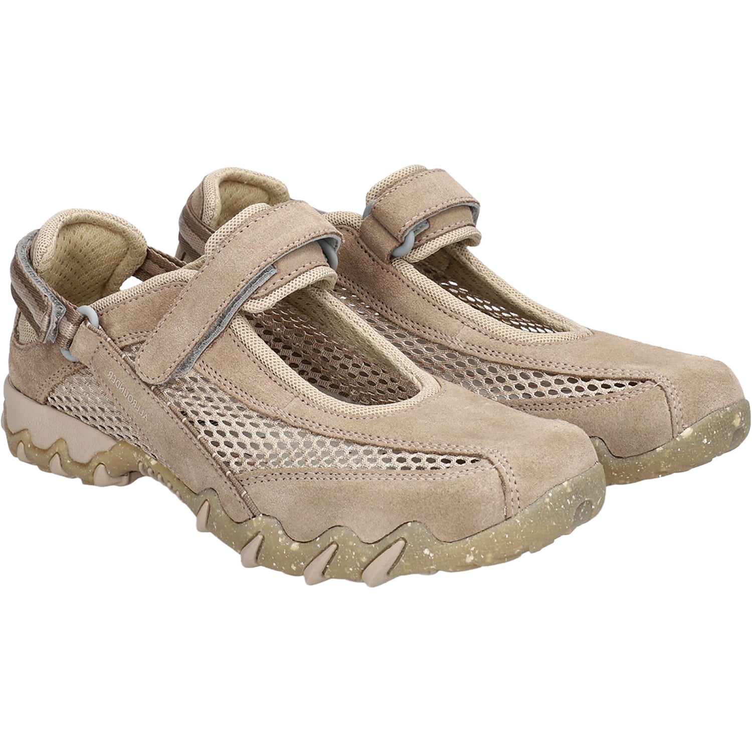 Allrounder by Mephisto Niro Women's Athletic Athleisure Trail Hiking Shoes Tobacco Suede/Mesh