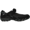 Allrounder by Mephisto Niro Women's Athletic Shoes Black Suede/Black Mesh