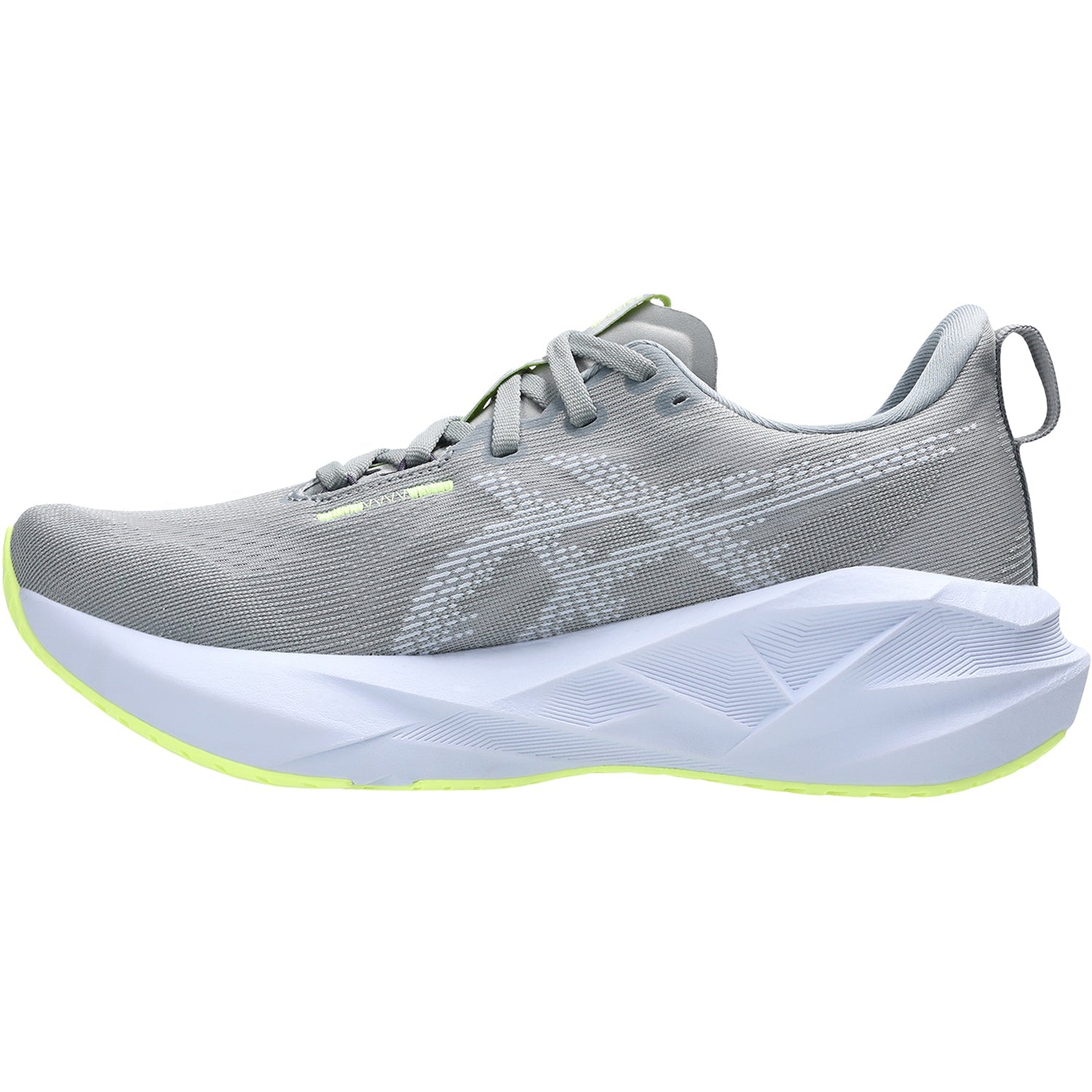 ASICS Novablast 5 (Neutral Support) Women's Athletic Shoes Gravel/Blue Fade