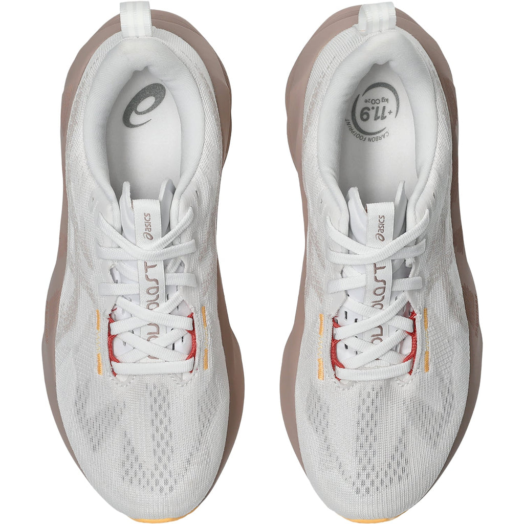ASICS Novablast 5 (Neutral Support) Women's Athletic Shoes White/Fawn