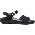 Naot Nagoya Women's Shoes Ebony Nubuck/Black Leather