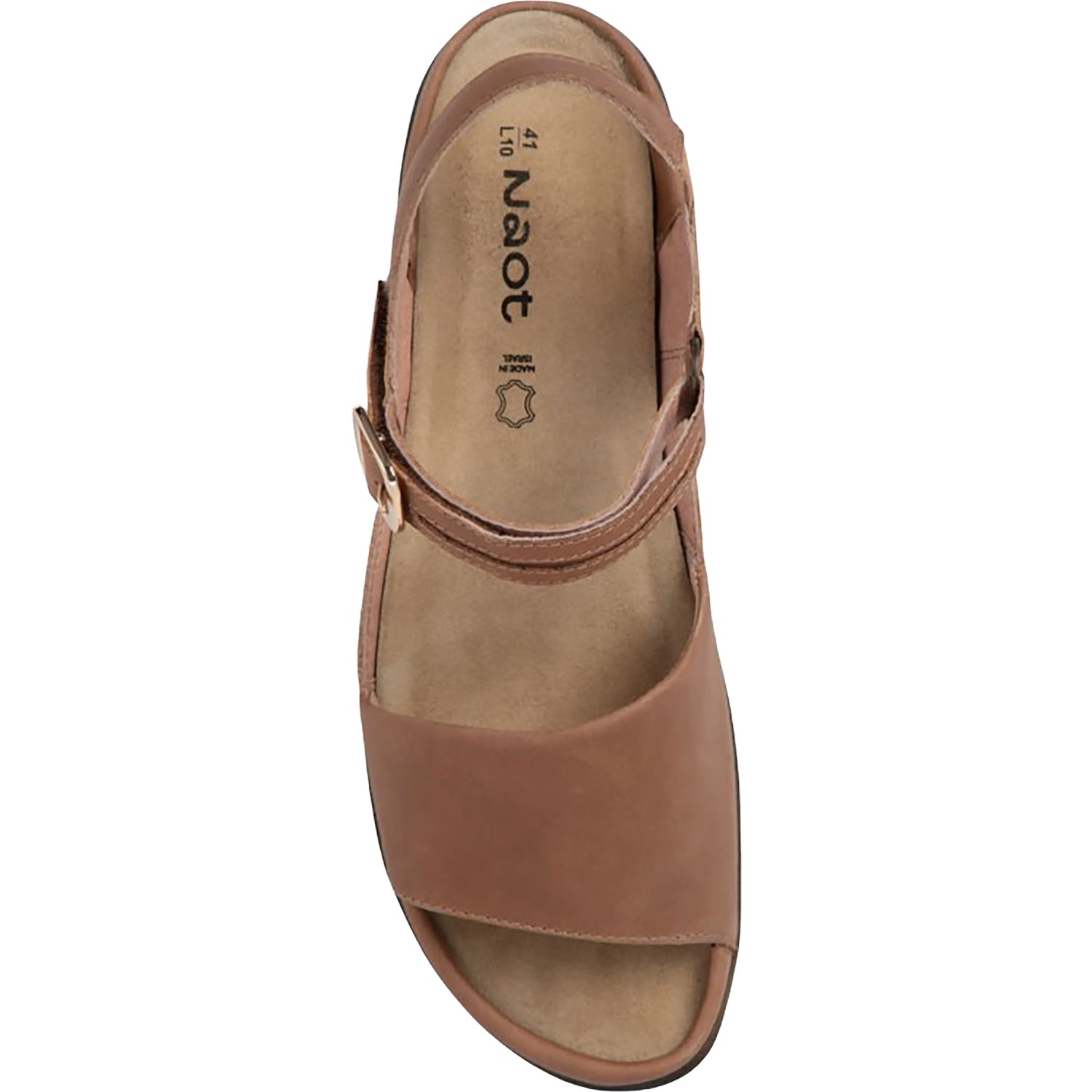 Naot Nagoya Women's Shoes Latte Brown Leather/Saddle Brown Leather