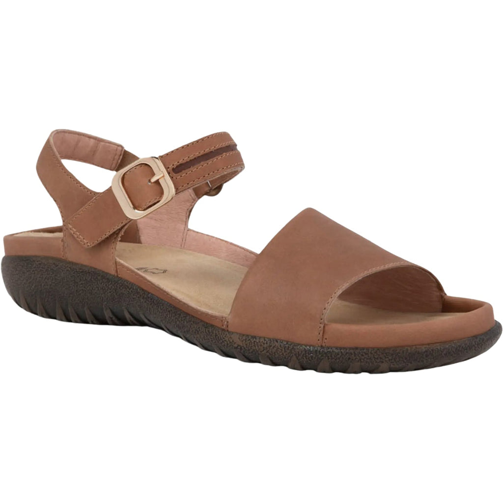 Naot Nagoya Women's Shoes Latte Brown Leather/Saddle Brown Leather