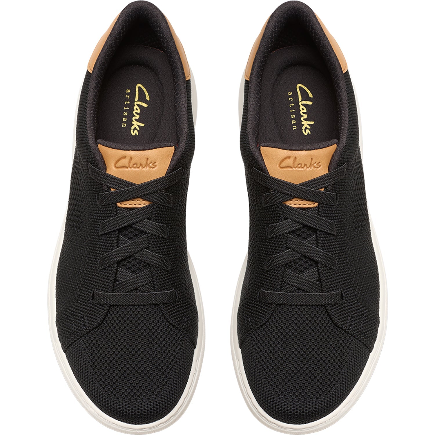 Clarks Nalle Walk Women's Athletic Shoes & Athleisure Shoes Black Knit
