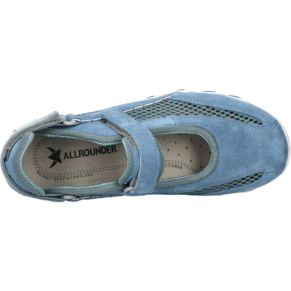 Allrounder by Mephisto Niro Women's Outdoor Trail Hiking Shoes New Denim/Jeans
