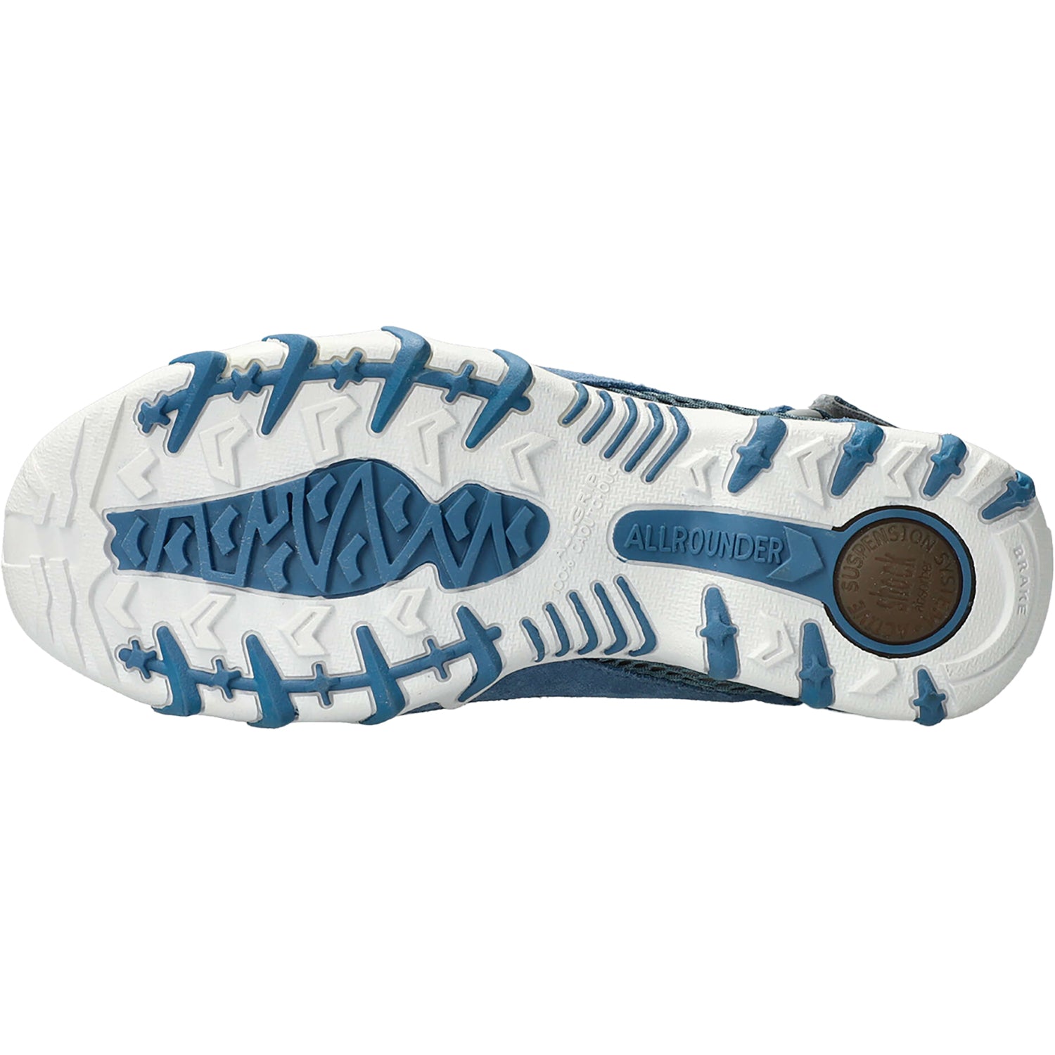 Allrounder by Mephisto Niro Women's Outdoor Trail Hiking Shoes New Denim/Jeans