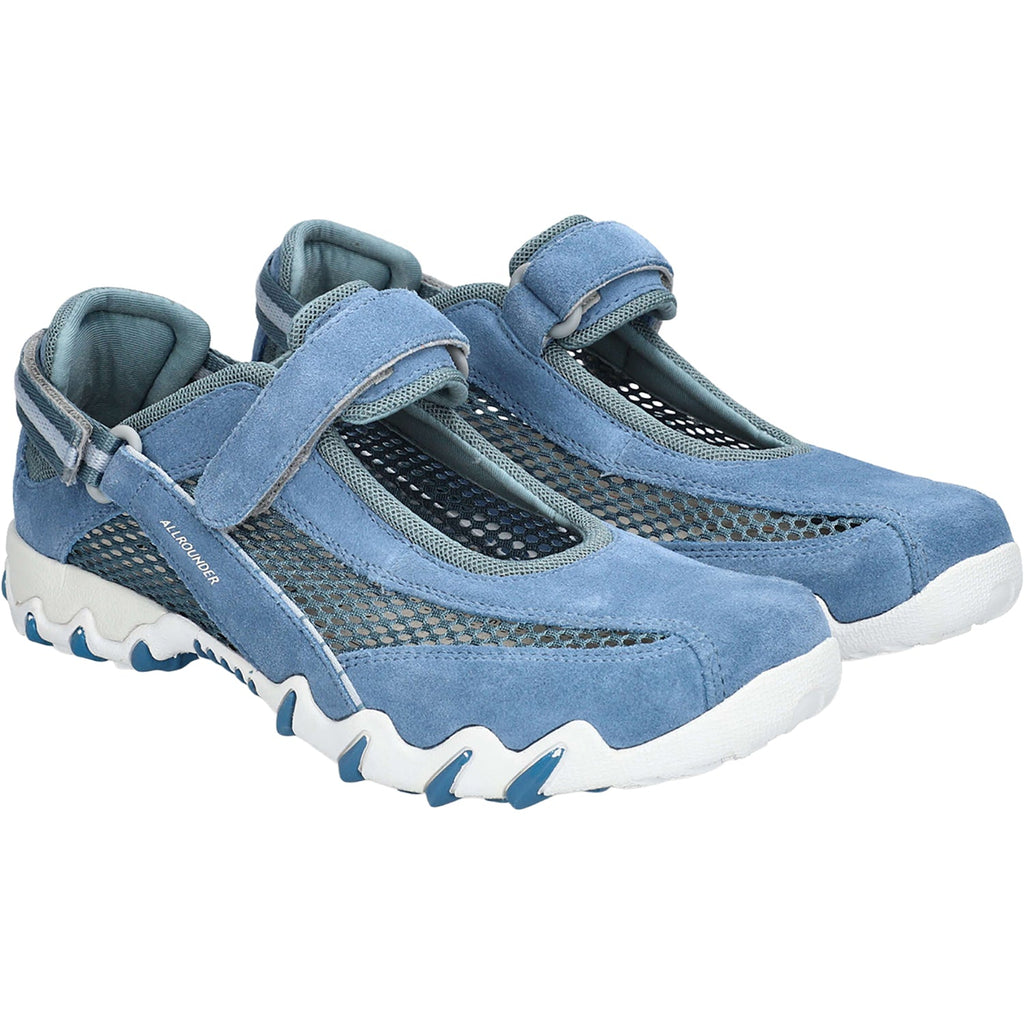 Allrounder by Mephisto Niro Women's Outdoor Trail Hiking Shoes New Denim/Jeans
