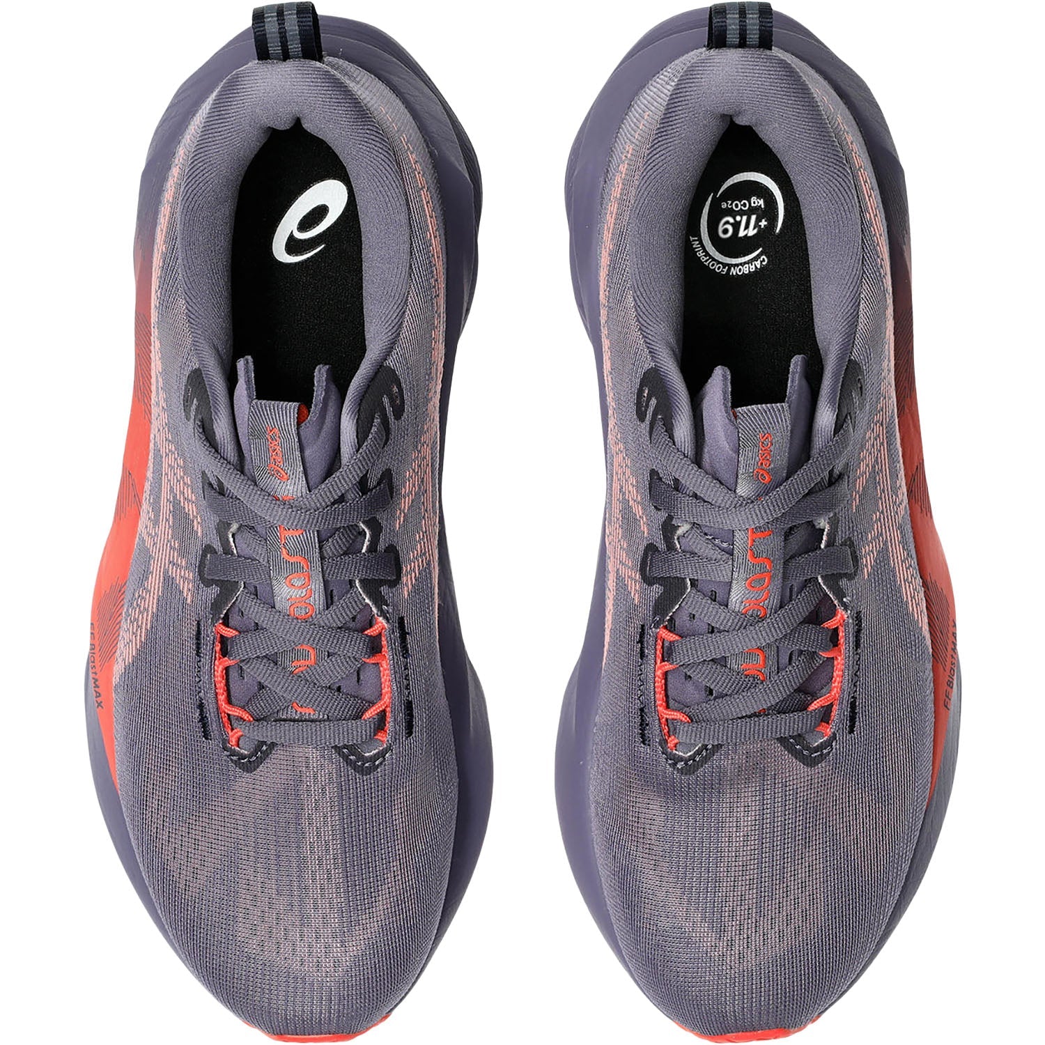 ASICS Novablast 5 (Neutral Support) Women's Athletic Shoes Greyish Purple/Coral Reef