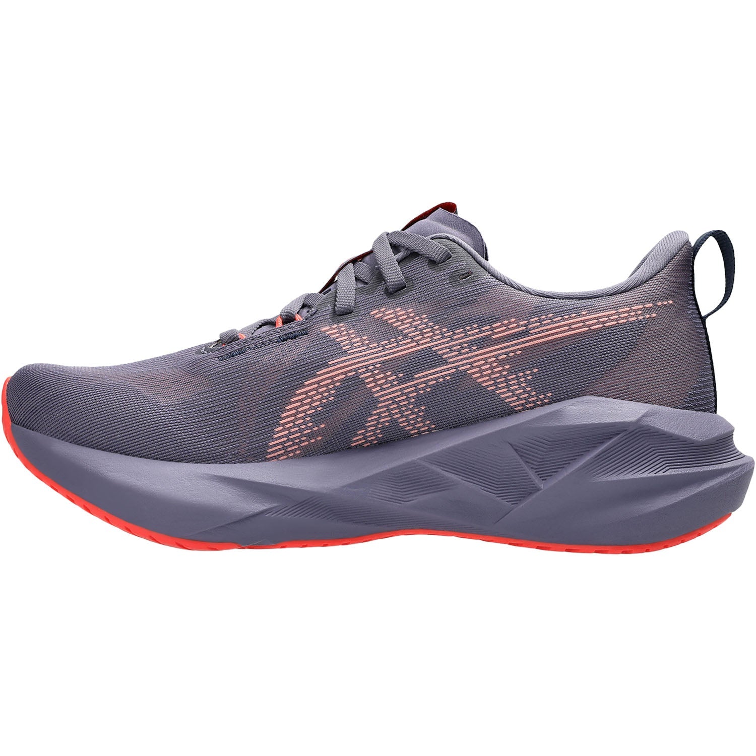 ASICS Novablast 5 (Neutral Support) Women's Athletic Shoes Greyish Purple/Coral Reef