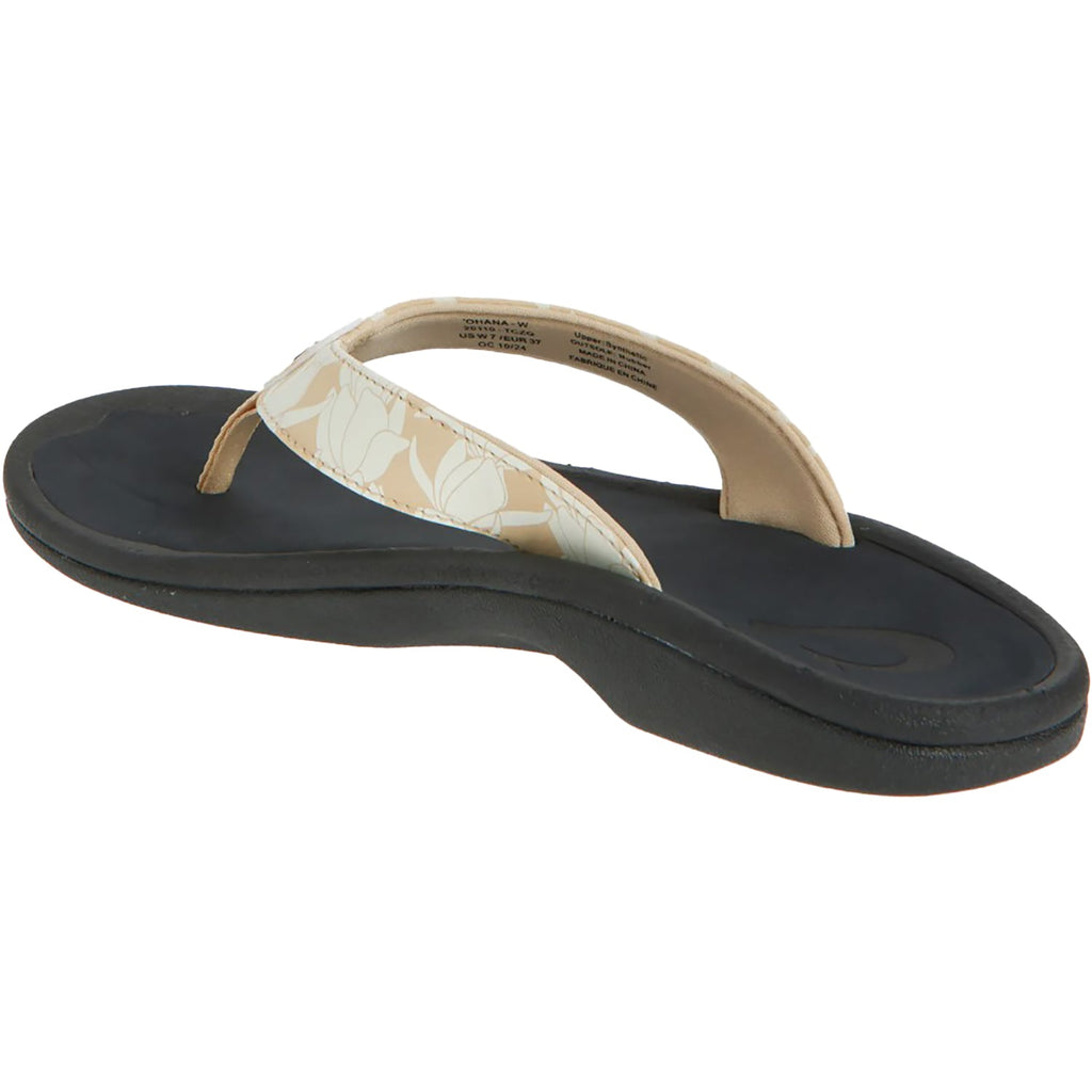 OluKai Ohana Women's Beach Sandals Toasted Coconut/Pai