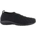 Naot Okahu Women's Slip Ons Black Silver Sparkle Knit