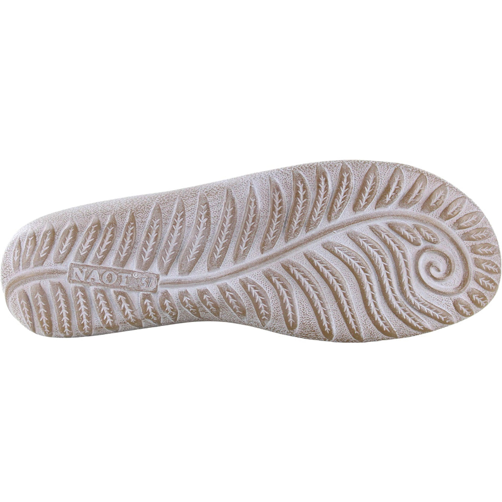 Naot Okahu Women's Slip Ons Taupe Gold Sparkle Knit