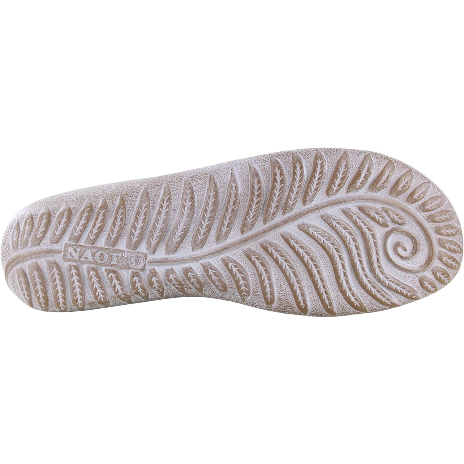 Naot Okahu Women's Slip Ons Taupe Gold Sparkle Knit
