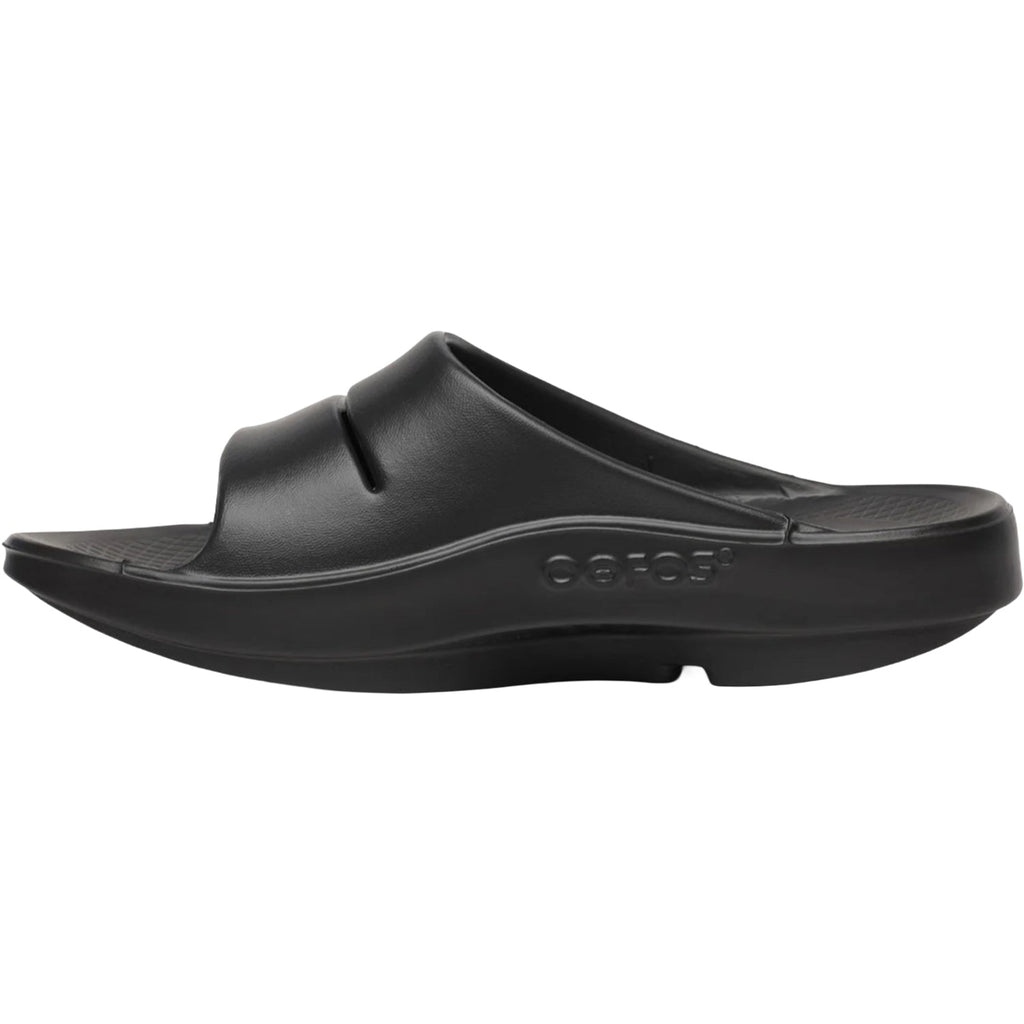 OOFOS OOAhh Limited Women's Recovery Slides Black Blossom