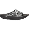 Oofos OOahh Limited Unisex Recovery Slide Sandals Black Combo Camo