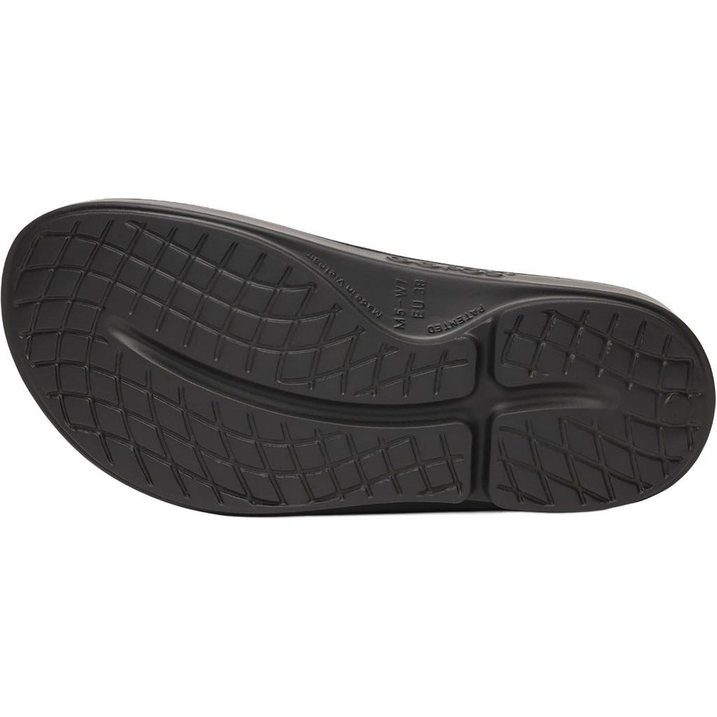 Oofos OOahh Limited Unisex Recovery Slide Sandals Black Combo Camo