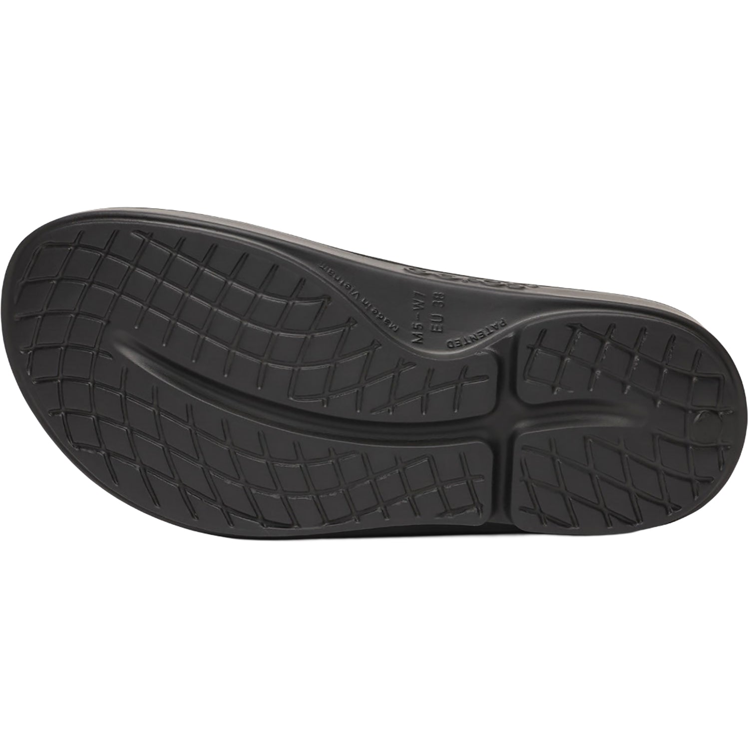 Oofos OOahh Limited Unisex Recovery Slide Sandals Black Combo Camo