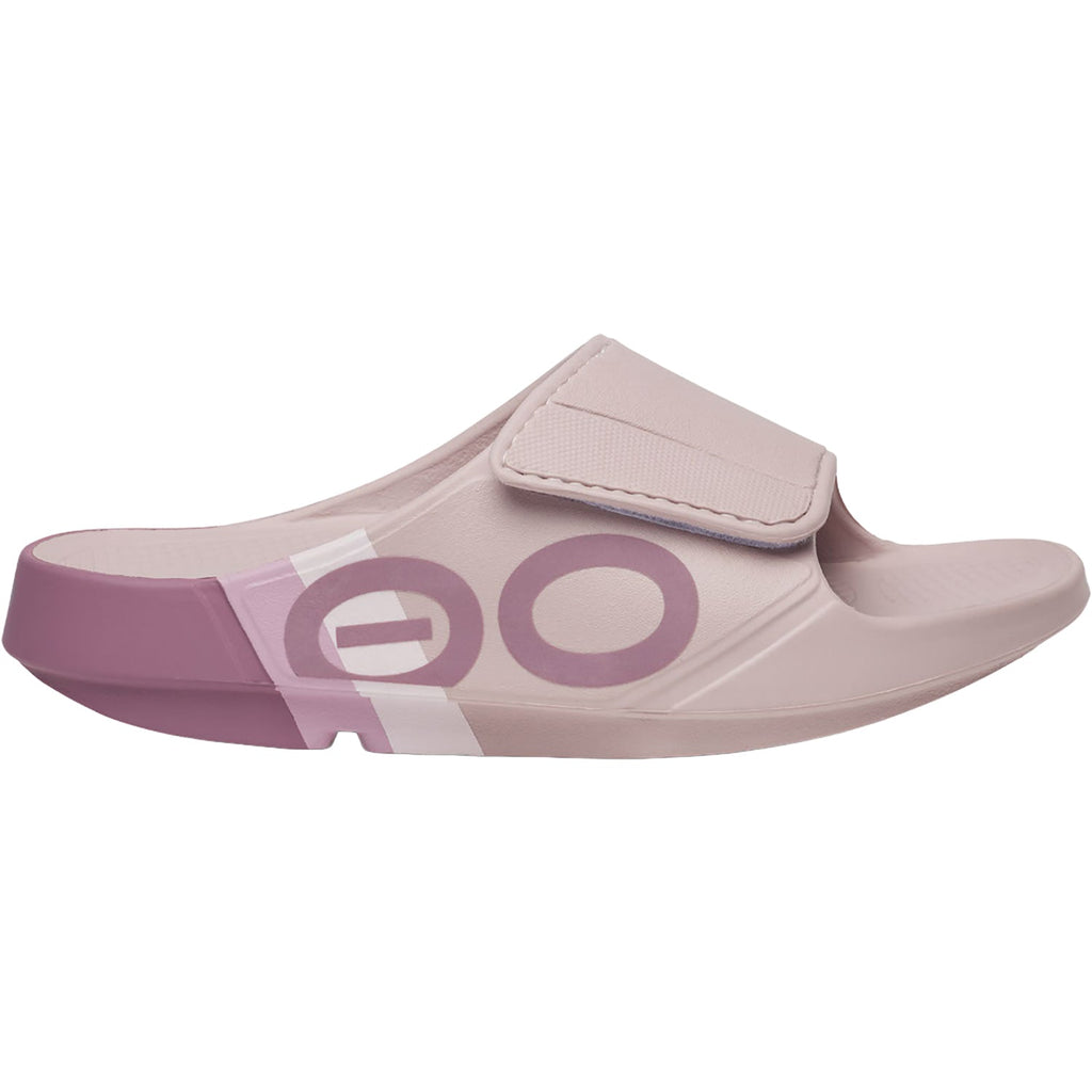Oofos OOAhh Sport Flex Limited Unisex Recovery Slide Sandals Orchid Rally