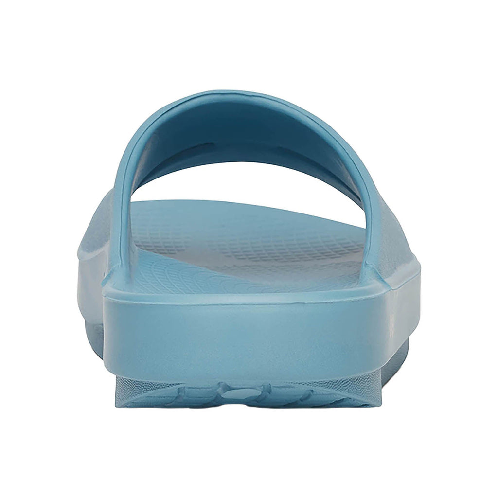 OOFOS OOahh Unisex Recovery Slide Sandals Ocean Blue