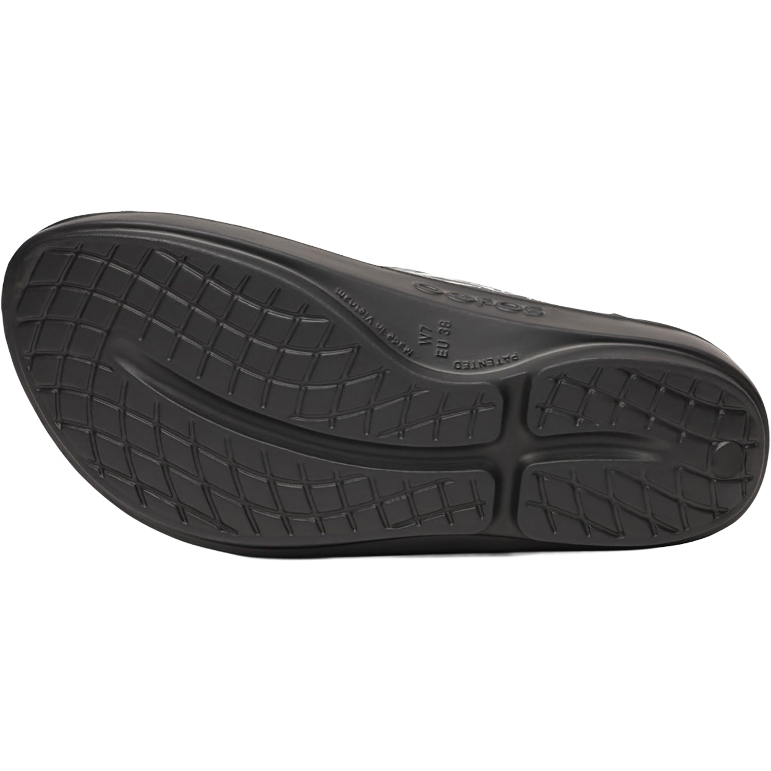 Oofos OOLala Limited Women's Recovery Slide Sandals Black Combo Camo