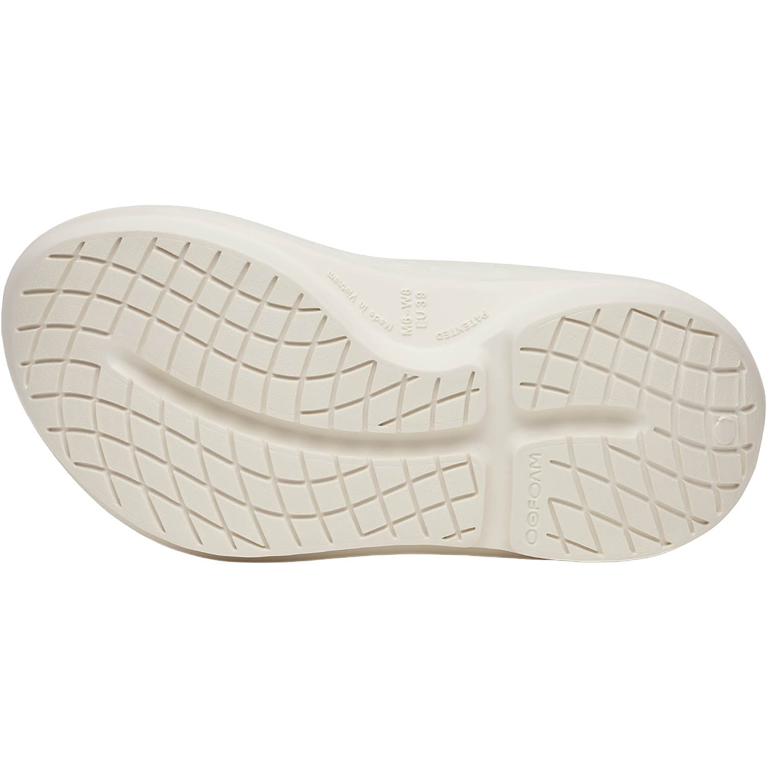 OOFOS OOriginal+ Unisex Recovery Slide Sandals Chalk