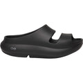 Oofos OOyea Women's Recovery Slide Sandals Black