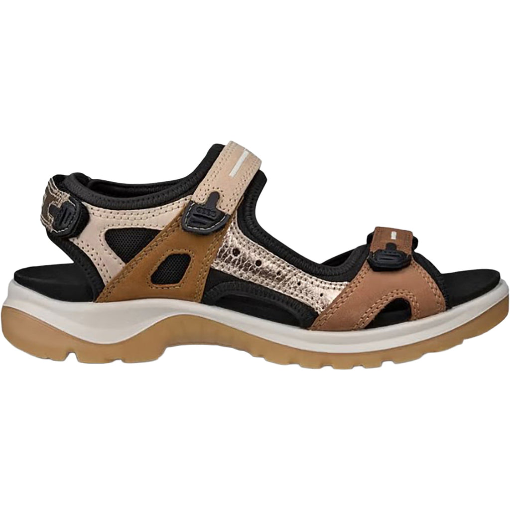 Ecco Offroad Yucatan Women's Outdoor Sandals Multicolor Brown