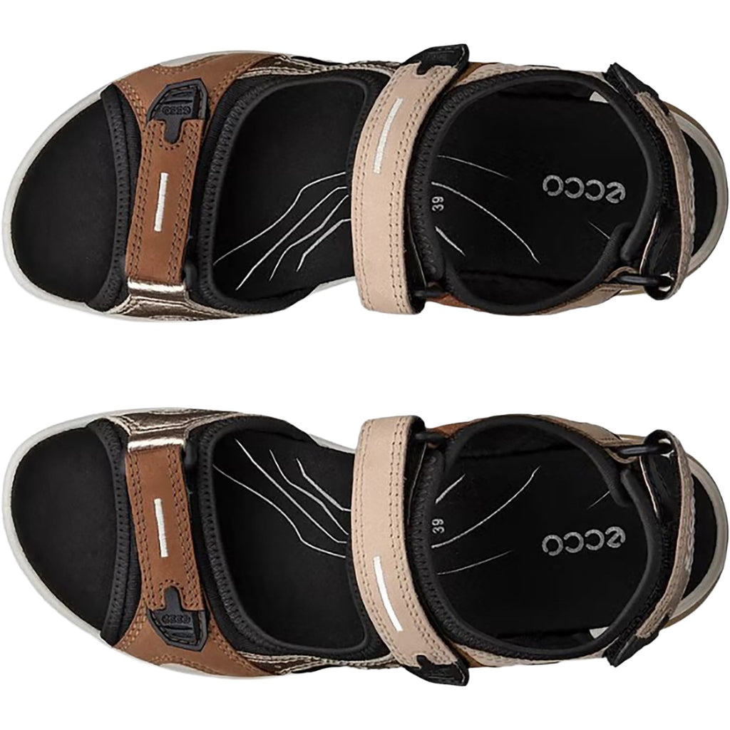 Ecco Offroad Yucatan Women's Outdoor Sandals Multicolor Brown