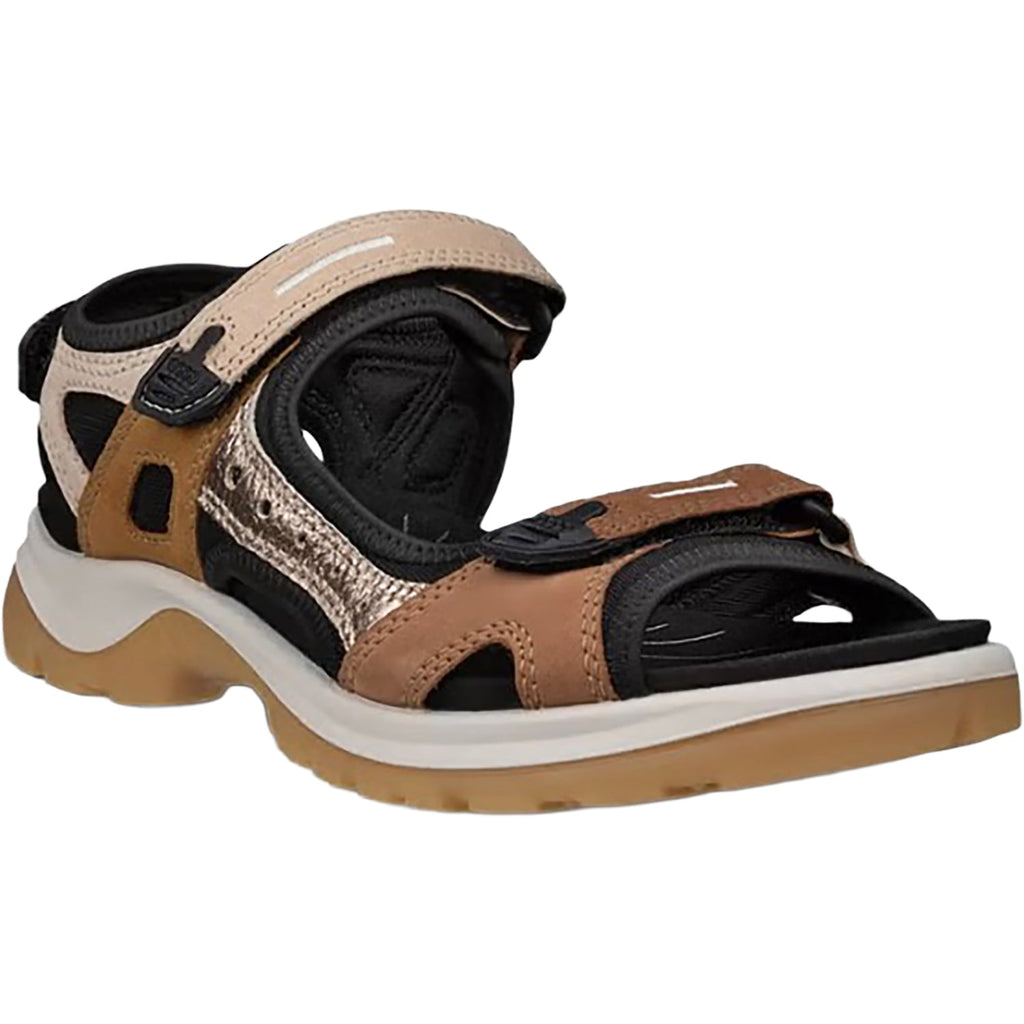 Ecco Offroad Yucatan Women's Outdoor Sandals Multicolor Brown