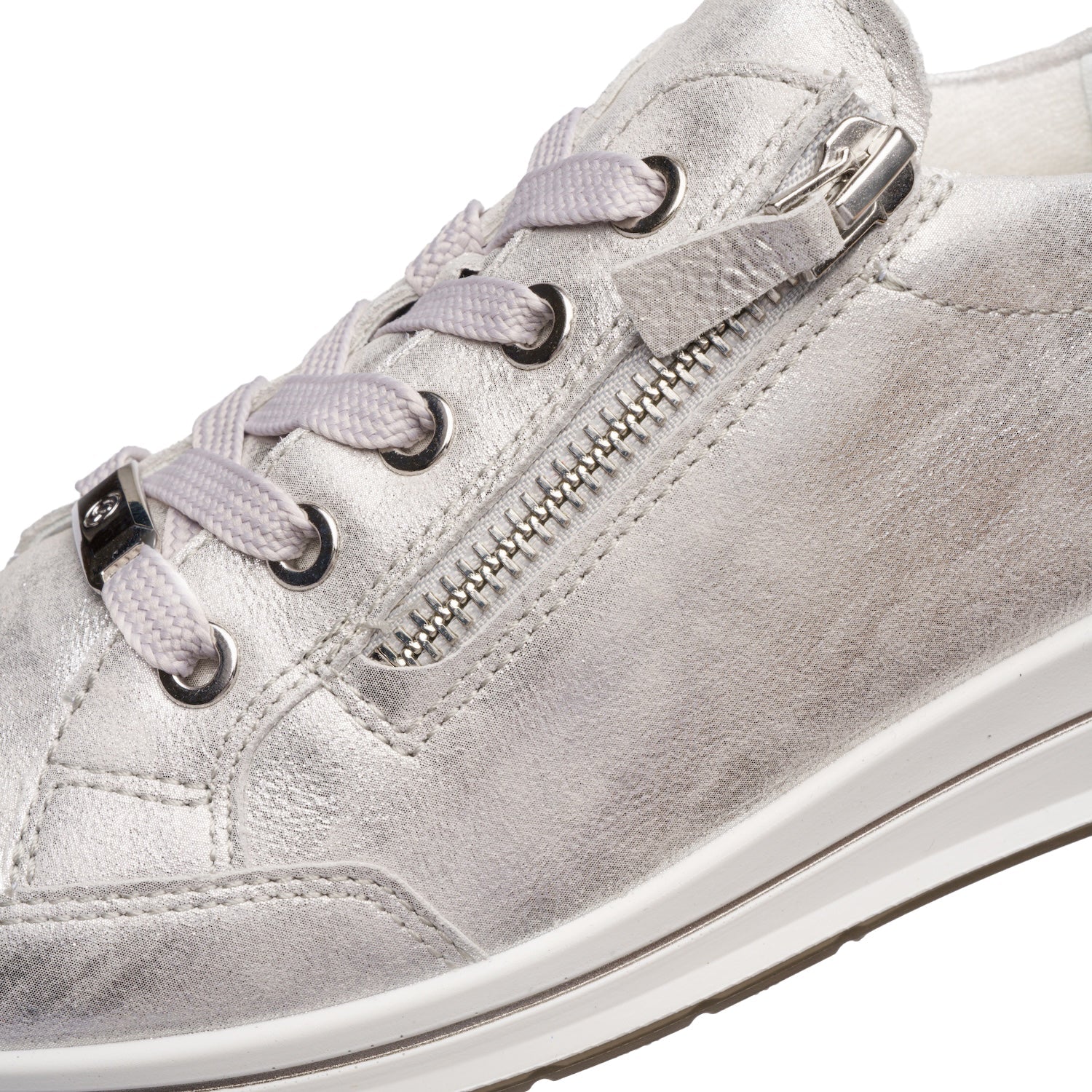 Ara Oleanna Women's Sporty Lace Up Shoes Dusty Nuvolakid/White Calf