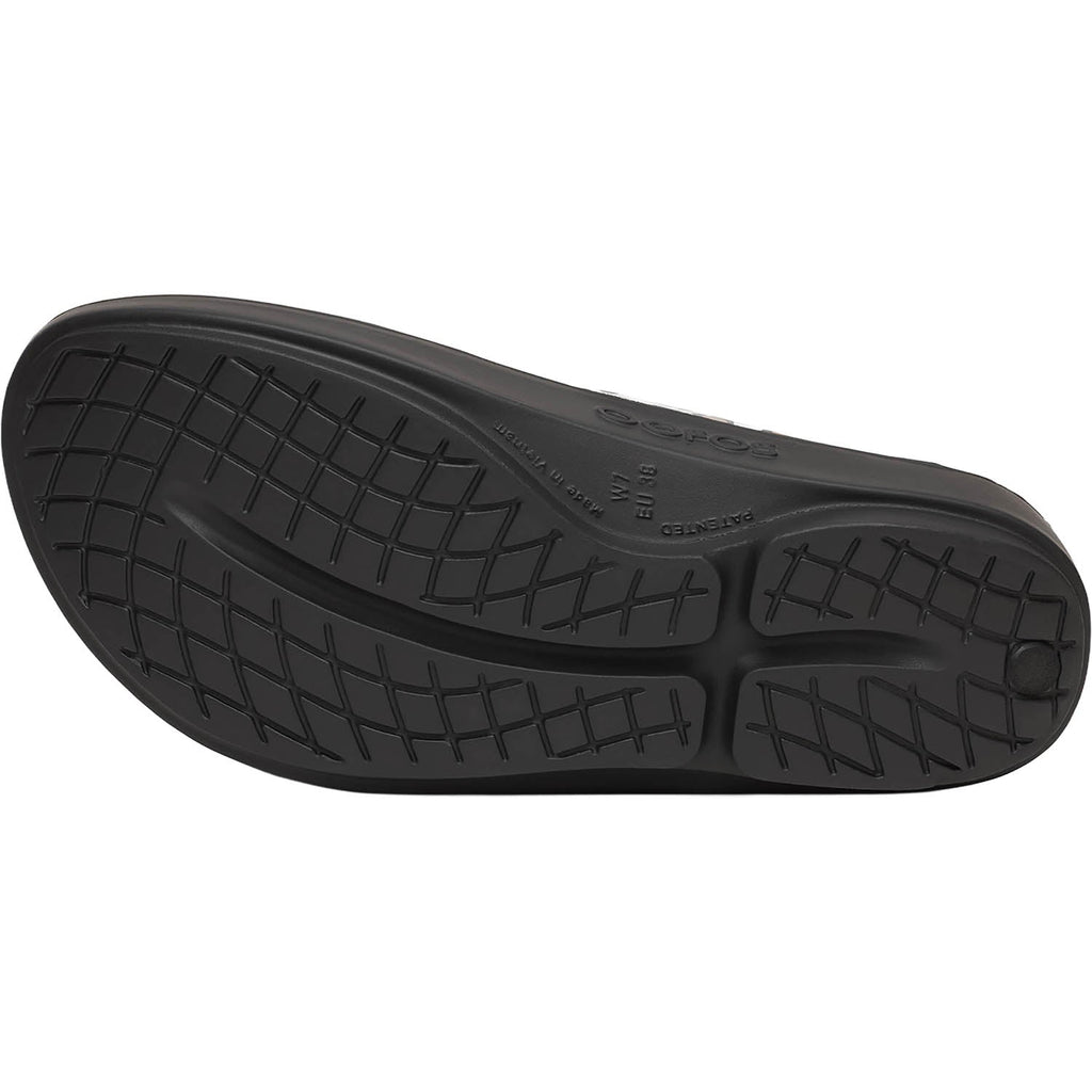 OOFOS OOLala Limited Women's Recovery Slide Sandals Leopard