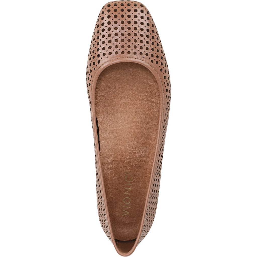 Vionic Orinda Perf Women's Casual Flats Mocha Mousse
