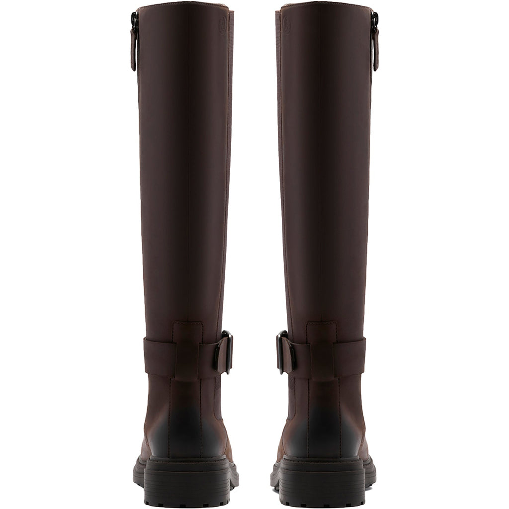 Clarks Orinoco3 Tall Women's Boots Tall Dark Brown Leather