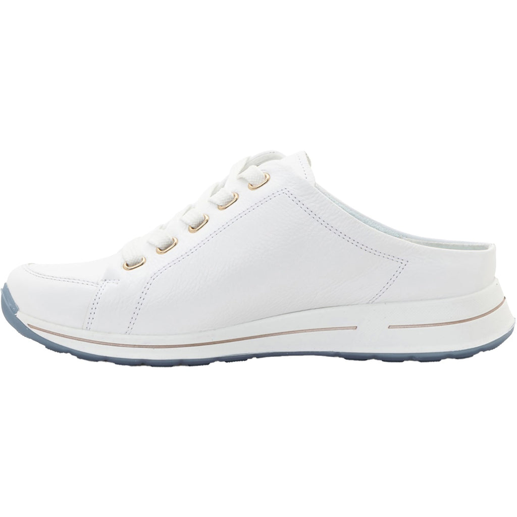 Ara Orlando Women's Slip Ons Sporty White Calf Leather